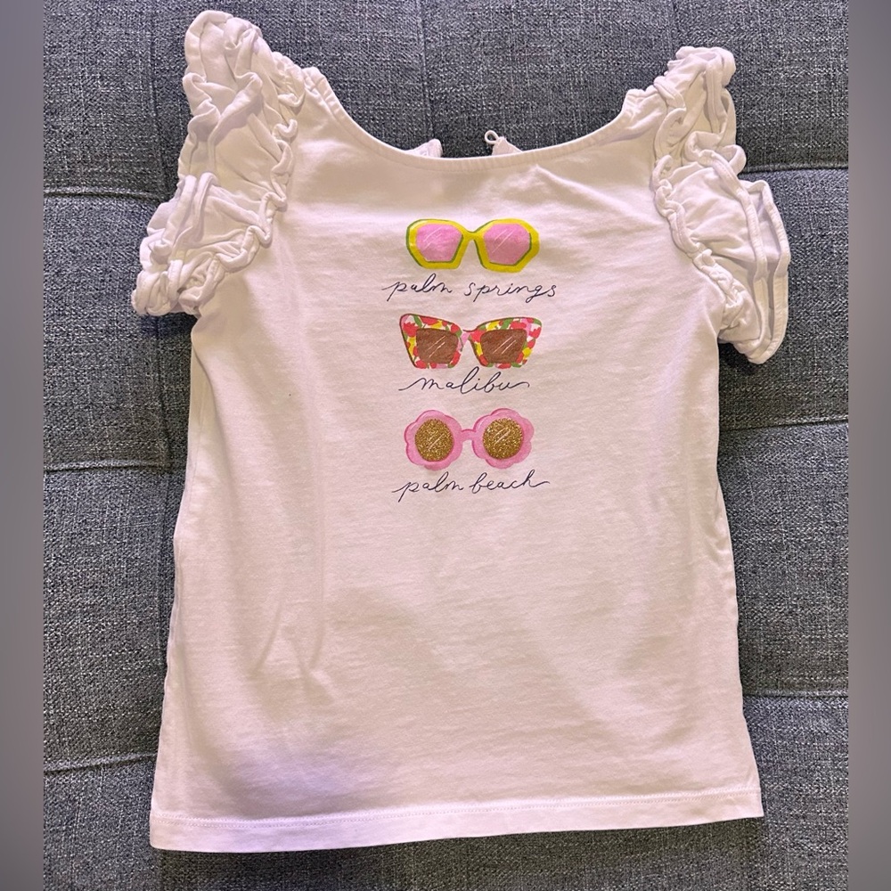 Janie and Jack Ruffle Sleeve Tee